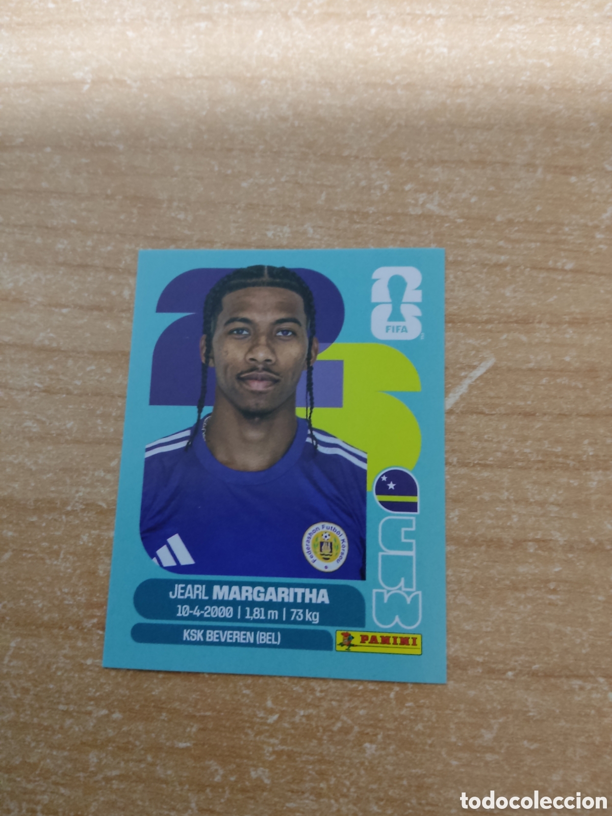 Fu&szlig;ball-Sticker: 16 MARGARITHA CURA&Ccedil;AO FIFA WORLD CUP 2026
