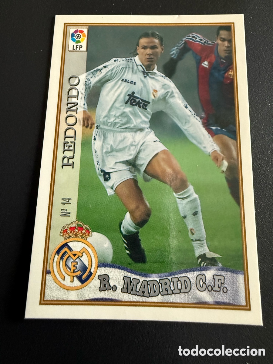 Fu&szlig;ball-Sticker: MUNDICROMO 97-98. n 14. REDONDO
