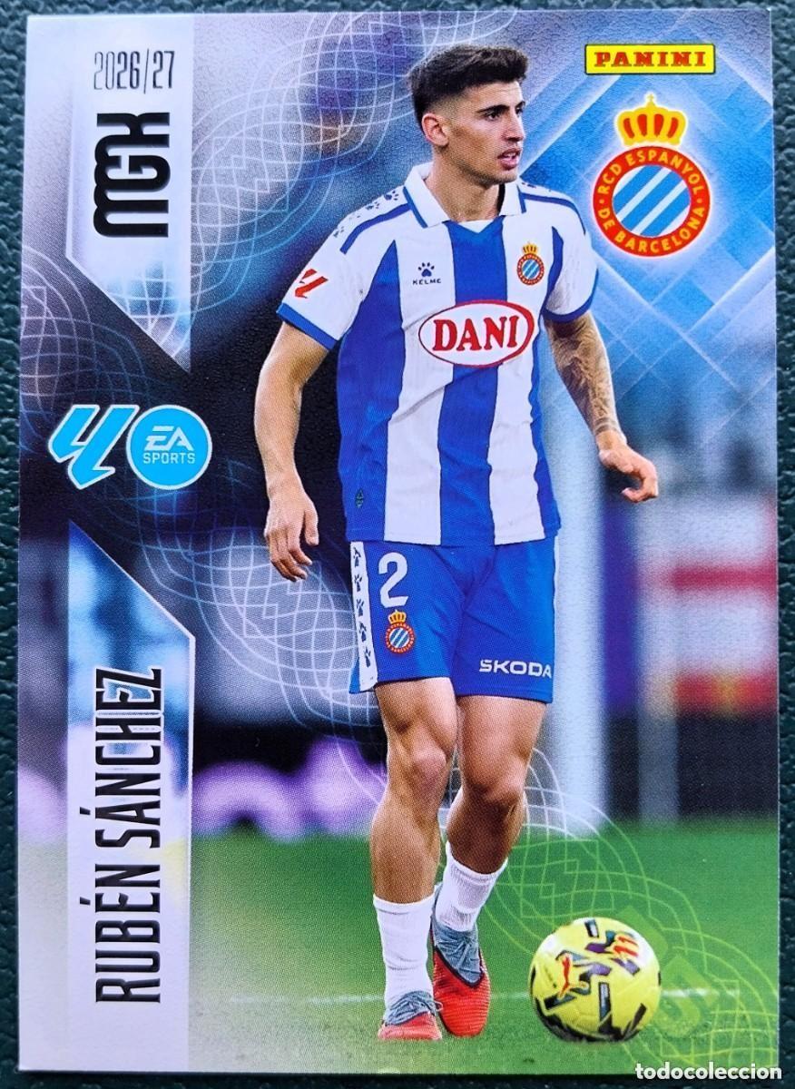 Cromos de f&uacute;tbol: 167 RUBEN SANCHEZ RCD ESPANYOL FICHAS ALBUM MEGACRACKS 2026 2027 MGK 26 27