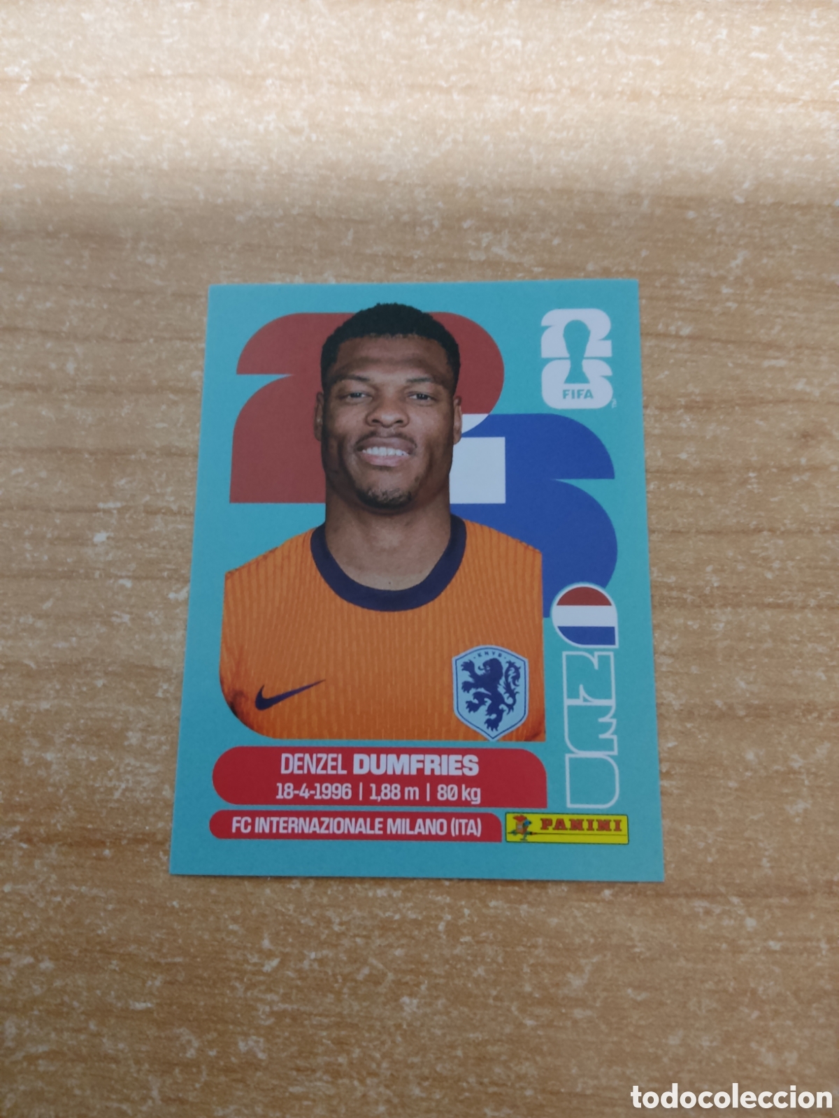 Cromos de f&uacute;tbol: 6 DUMFRIES PAISES BAJOS FIFA WORLD CUP 2026
