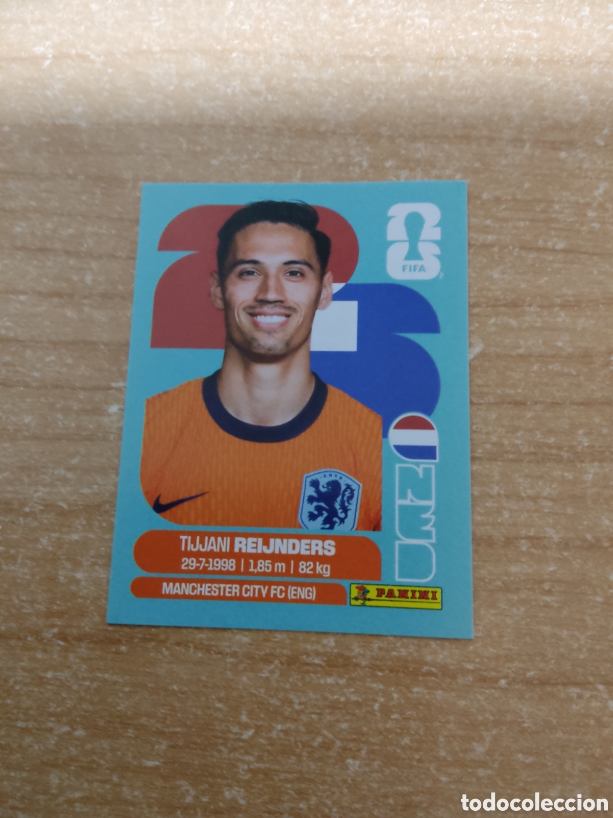 Cromos de f&uacute;tbol: 10 REIJNDERS PAISES BAJOS FIFA WORLD CUP 2026