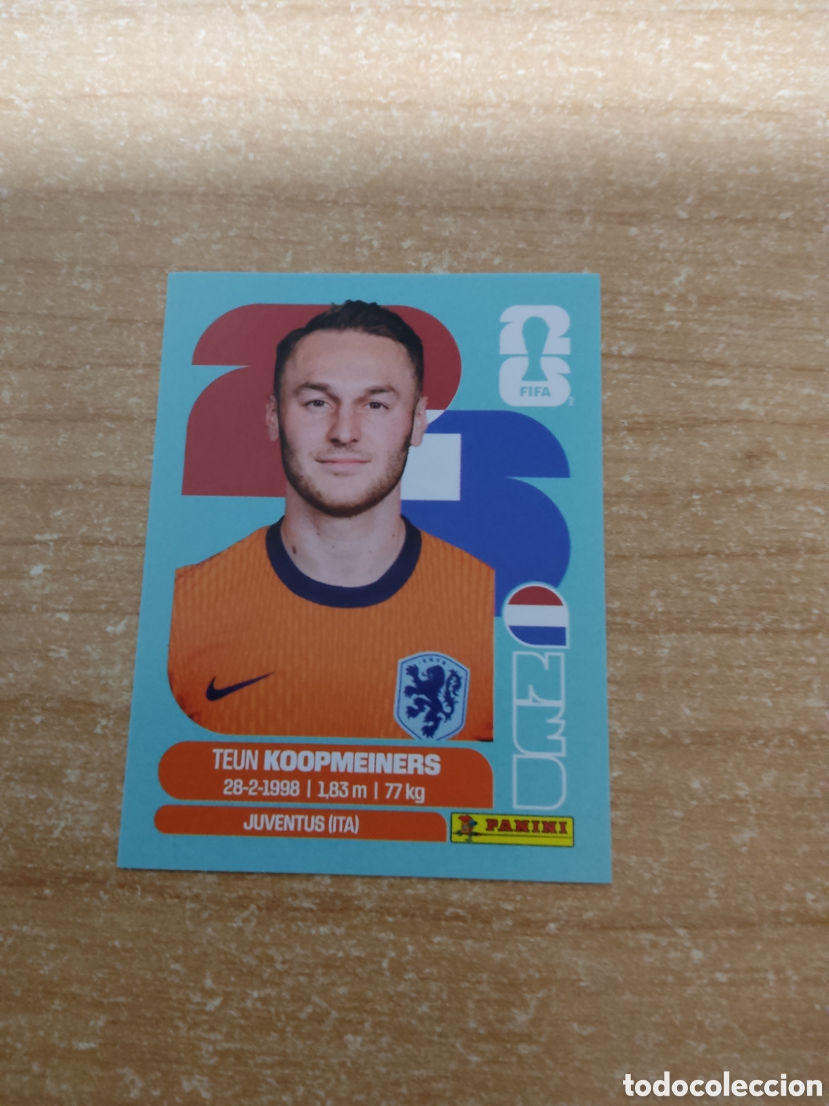 Cromos de f&uacute;tbol: 12 KOOPMEINERS PAISES BAJOS FIFA WORLD CUP 2026
