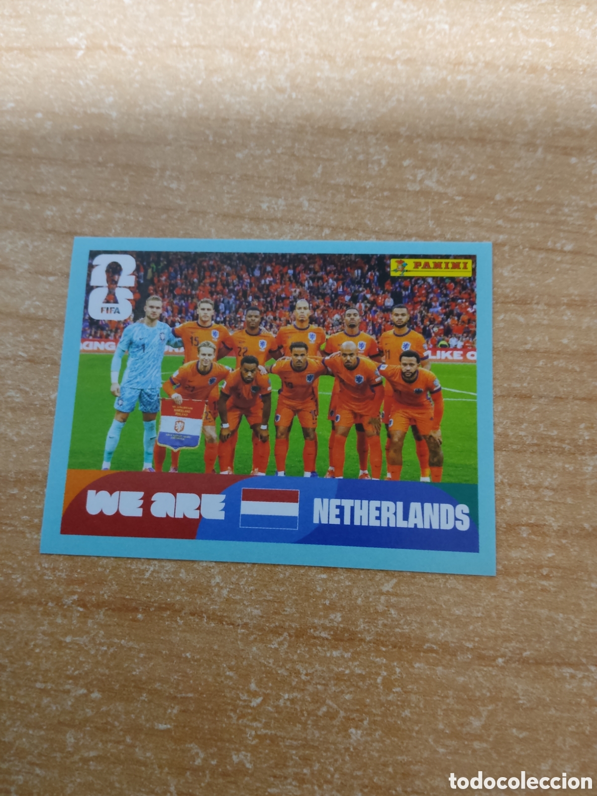 Cromos de f&uacute;tbol: 13 PLANTILLA PAISES BAJOS FIFA WORLD CUP 2026