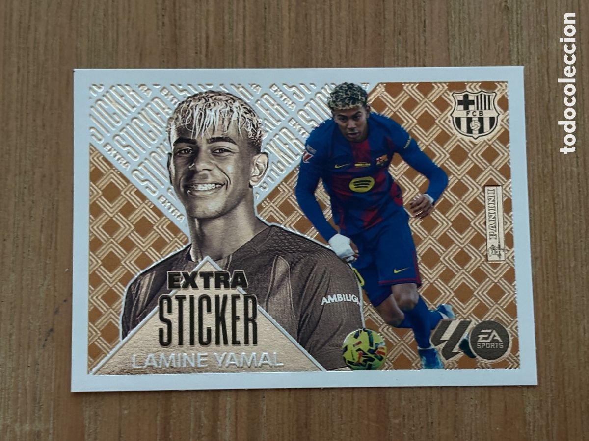 Cromos de Futebol: Cromo Lamine Yamal Extra Sticker BRONCE 2026-27 26-27
