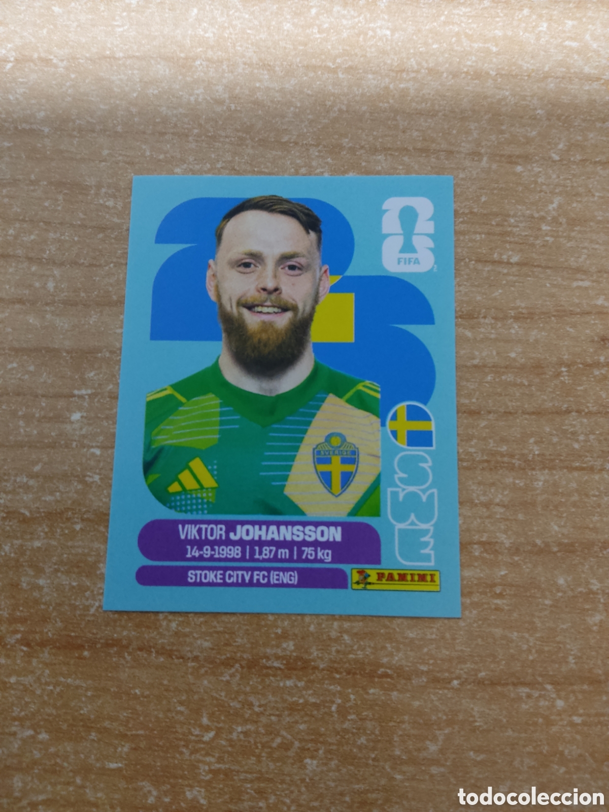 Football Stickers: 2 JOHANSSON SUECIA FIFA WORLD CUP 2026