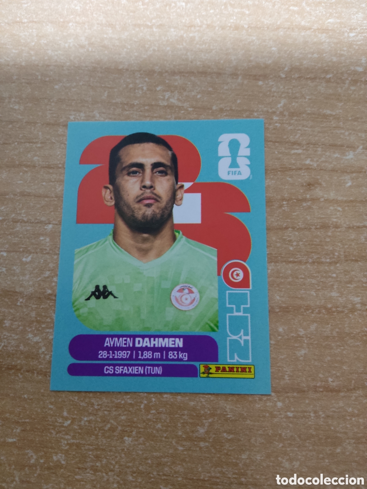 Cromos de f&uacute;tbol: 3 DAHMEN TUNEZ FIFA WORLD CUP 2026