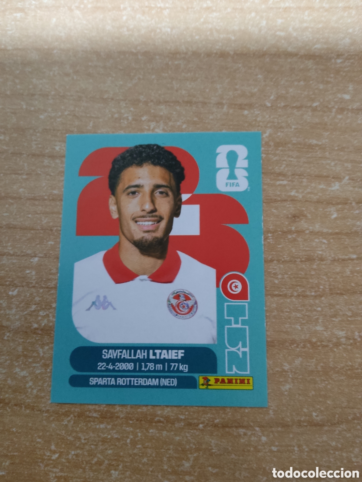 Cromos de f&uacute;tbol: 19 LTAIEF TUNEZ FIFA WORLD CUP 2026