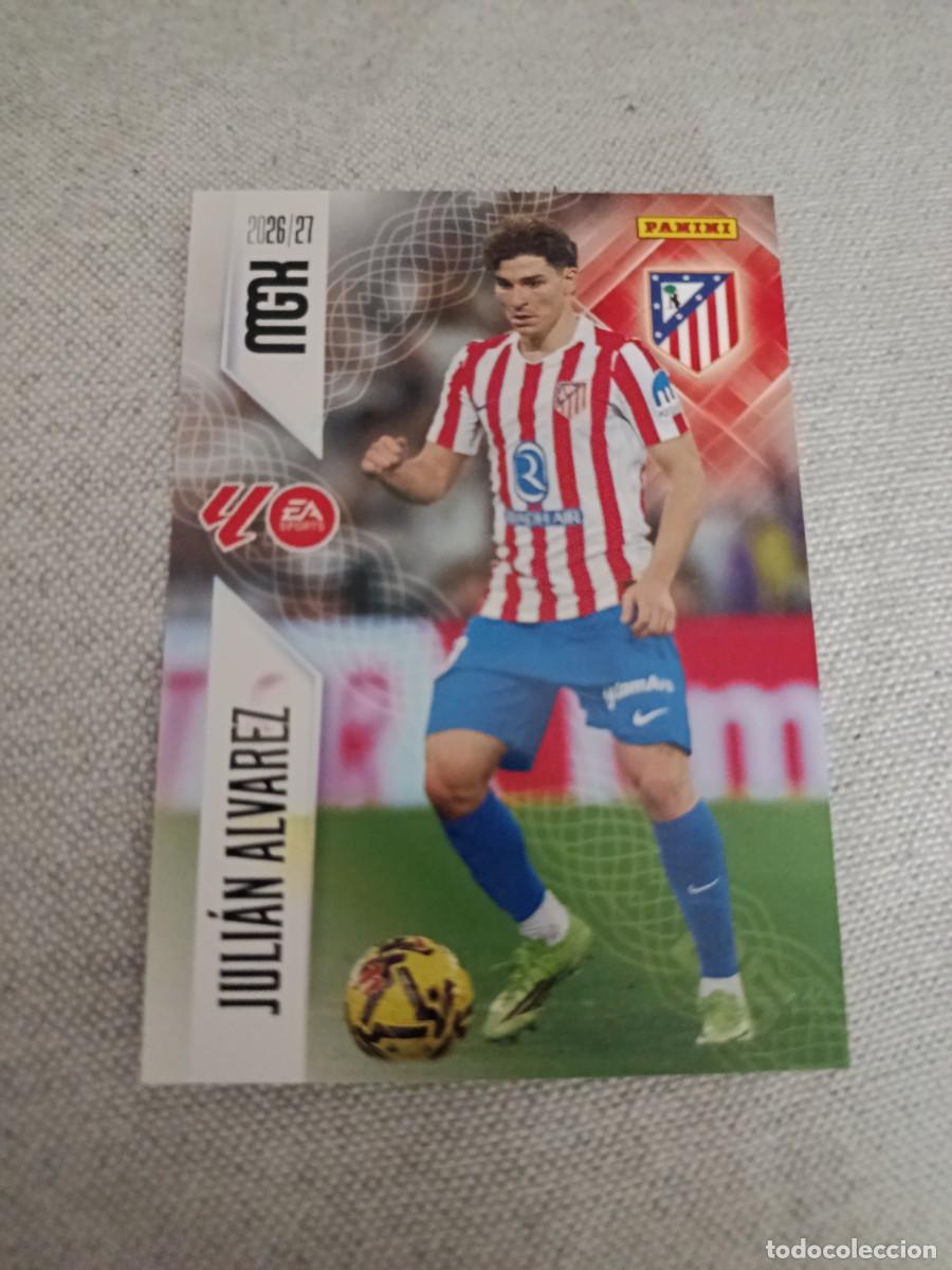 Cromos de f&uacute;tbol: Megacracks 26/27. 71- Juli&aacute;n &Aacute;lvarez. Atl&eacute;tico de Madrid.
