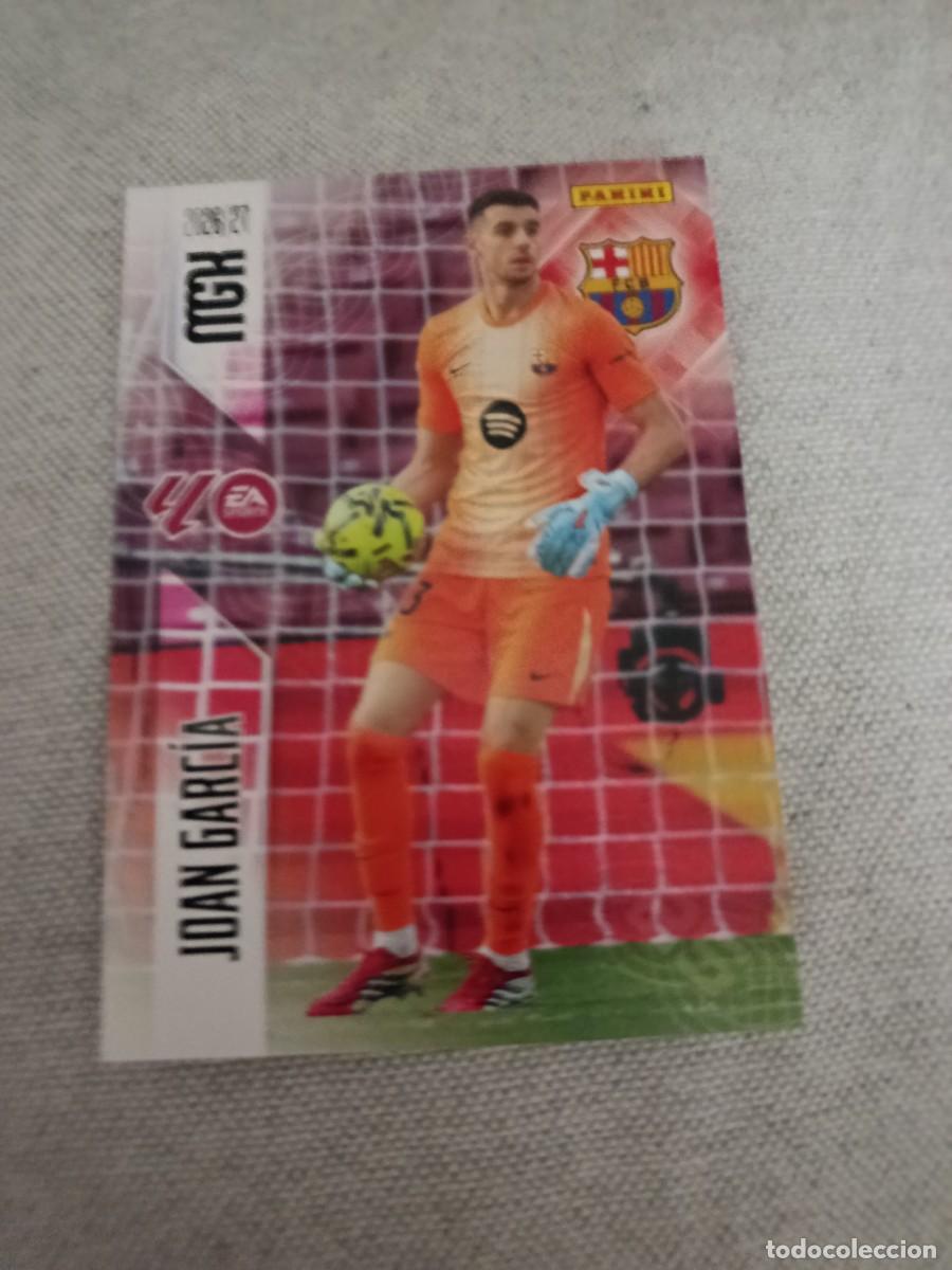 Cromos de f&uacute;tbol: Megacracks 26/27. 74- Joan Garc&iacute;a. Barcelona.