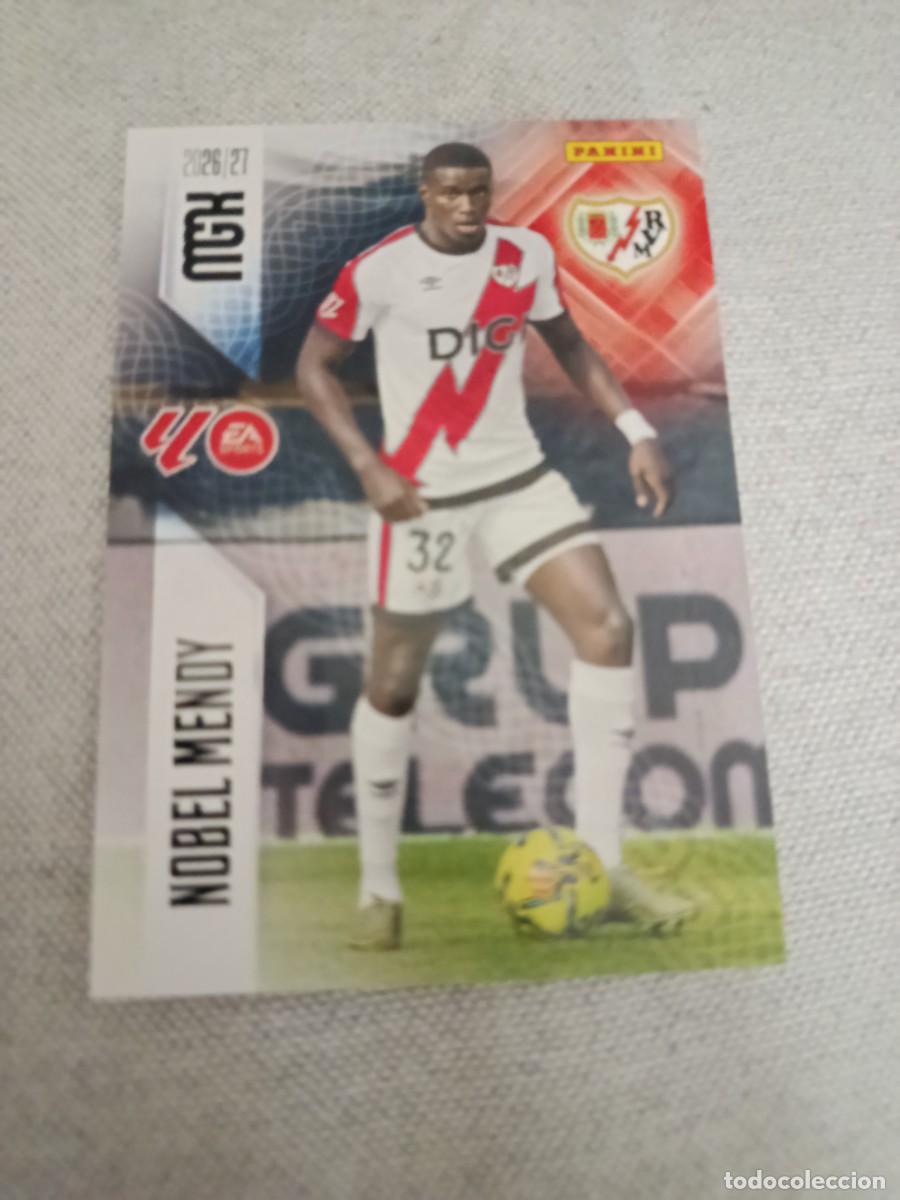 Cromos de f&uacute;tbol: Megacracks 26/27. 295- Mendy. Rayo Vallecano.