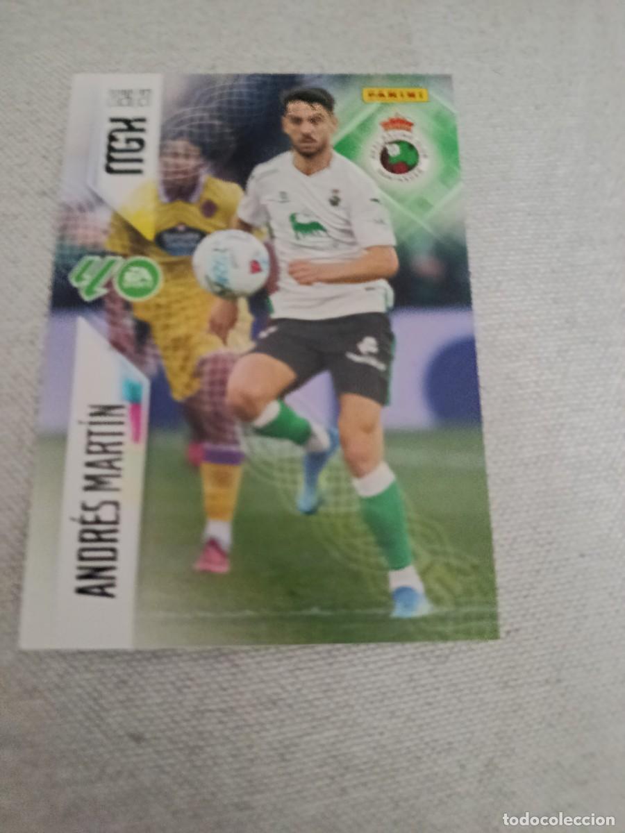 Cromos de f&uacute;tbol: Megacracks 26/27. 285- Andr&eacute;s Mart&iacute;n. Racing de Santander.