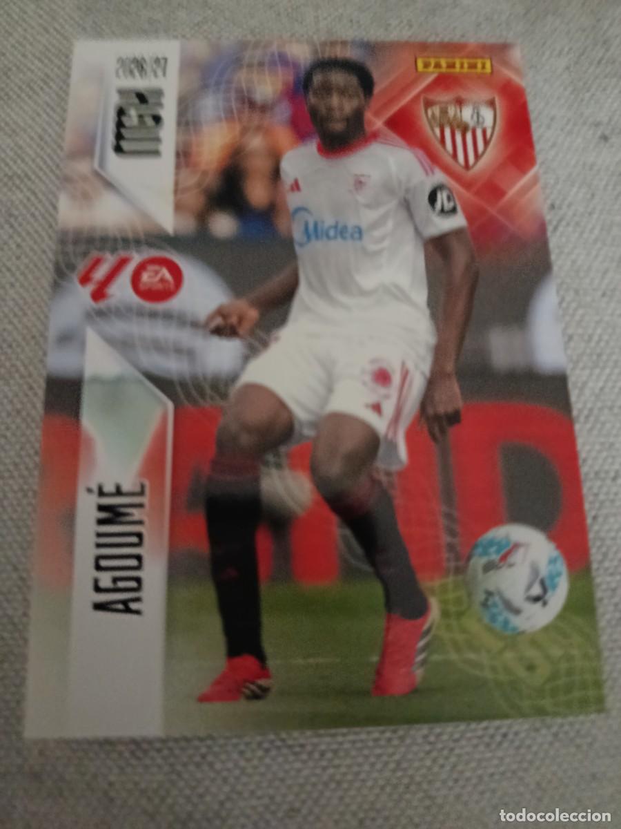 Cromos de f&uacute;tbol: Megacracks 26/27. 335- Agoum&eacute;. Sevilla.