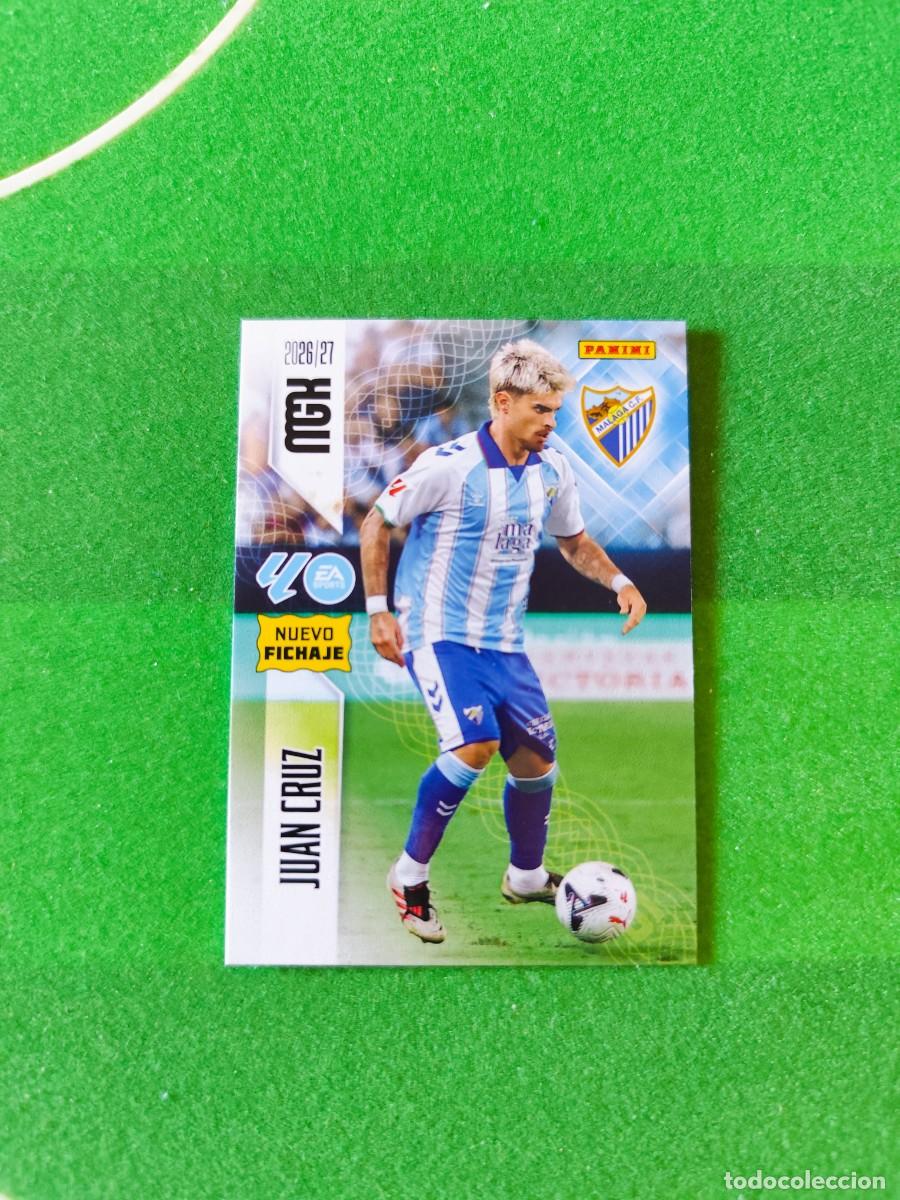 Cromos de f&uacute;tbol: 458 Juan Cruz Nuevo fichaje Megacracks 2026/27 MGK 26/27