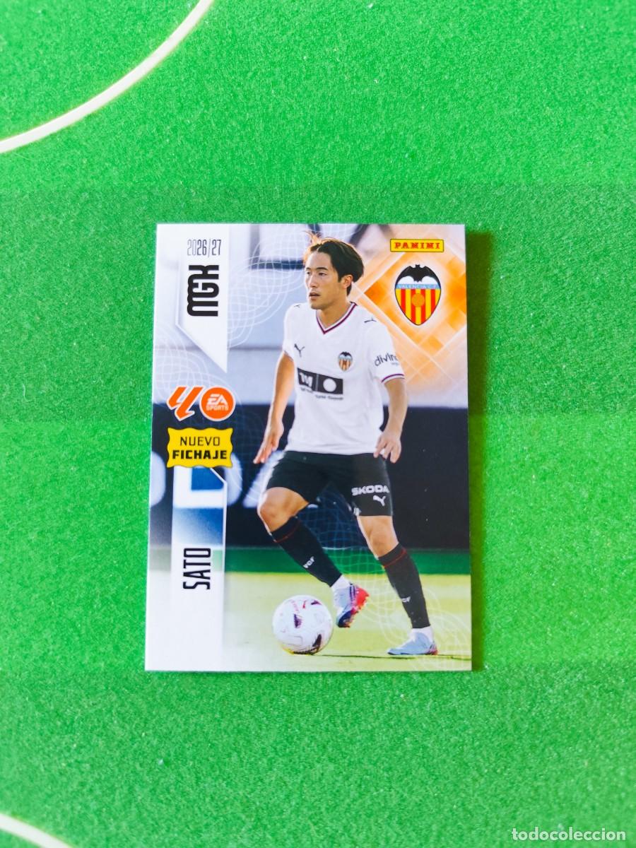 Cromos de f&uacute;tbol: 453 Sato Nuevo fichaje Megacracks 2026/27 MGK 26/27