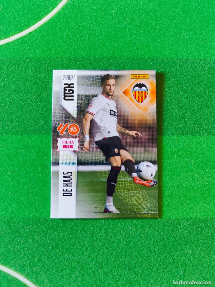 Cromos de f&uacute;tbol: 350 Bis De Haas Valencia 2&ordf; Edici&oacute;n Megacracks 2026/27 MGK 26/27