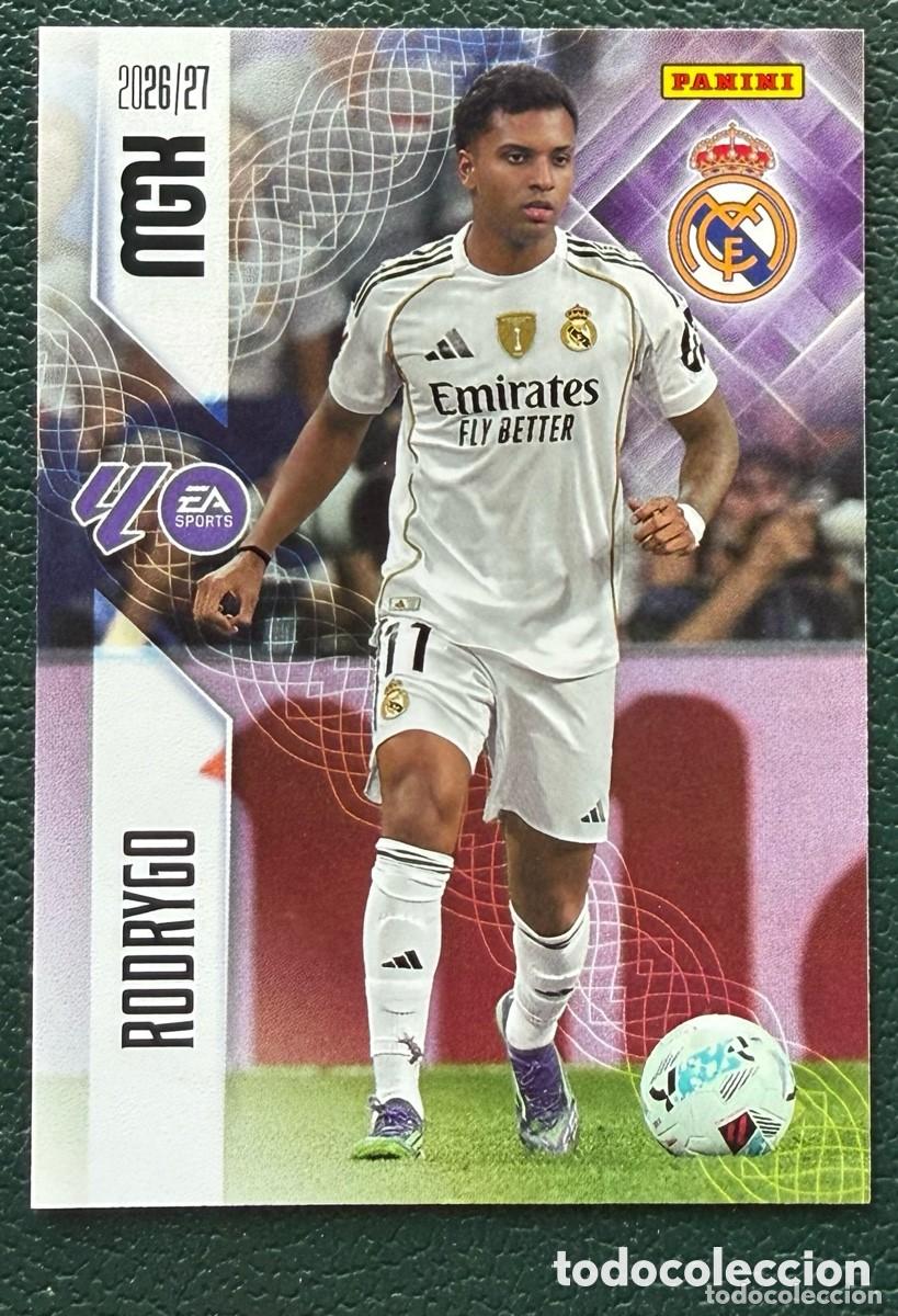 Cromos de f&uacute;tbol: 231 RODRYGO REAL MADRID FICHAS ALBUM MEGACRACKS 2026 2027 MGK 26 27