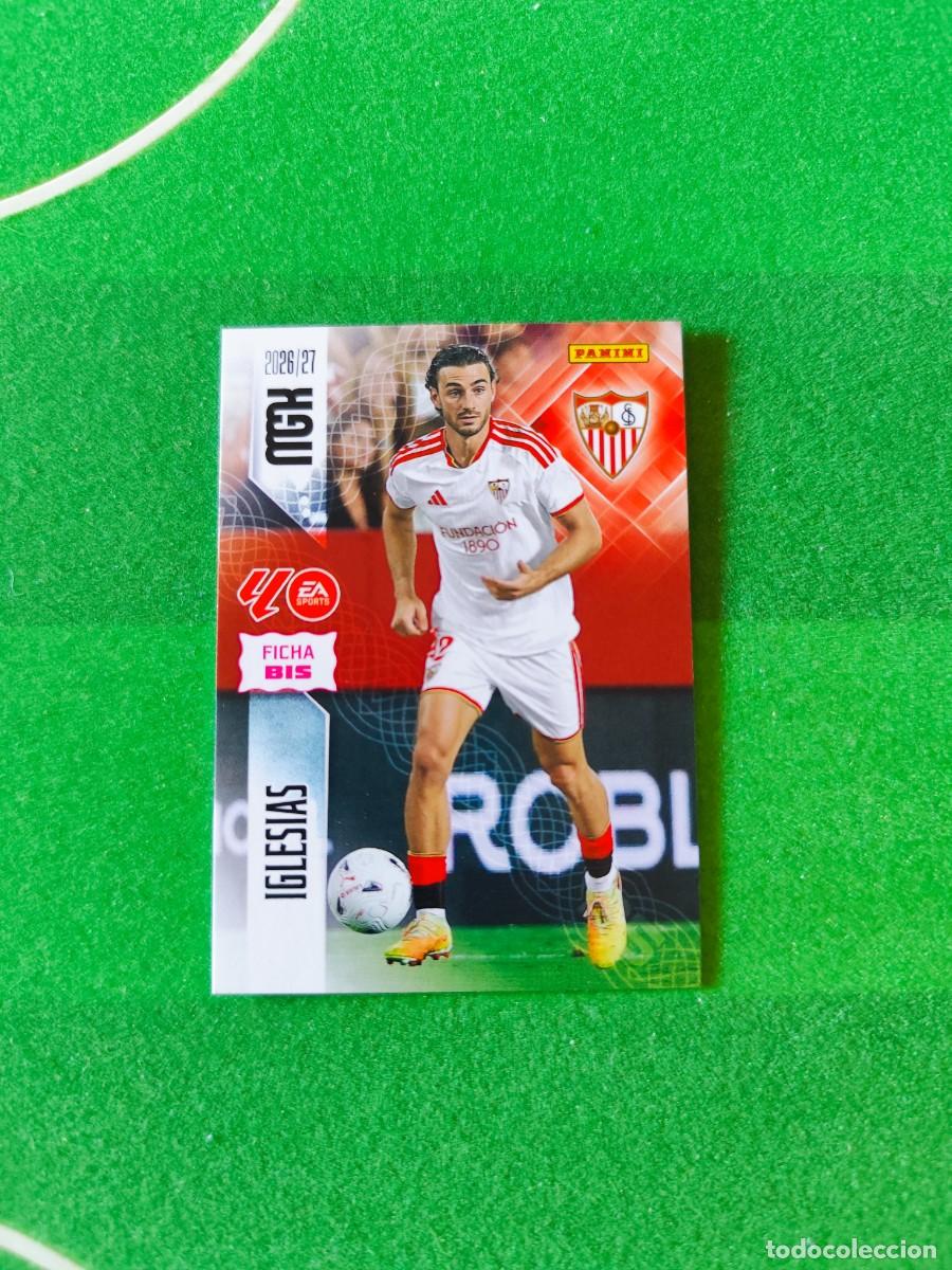 Cromos de f&uacute;tbol: 329 Bis Iglesias Sevilla 2&ordf; Edici&oacute;n Megacracks 2026/27 MGK 26/27
