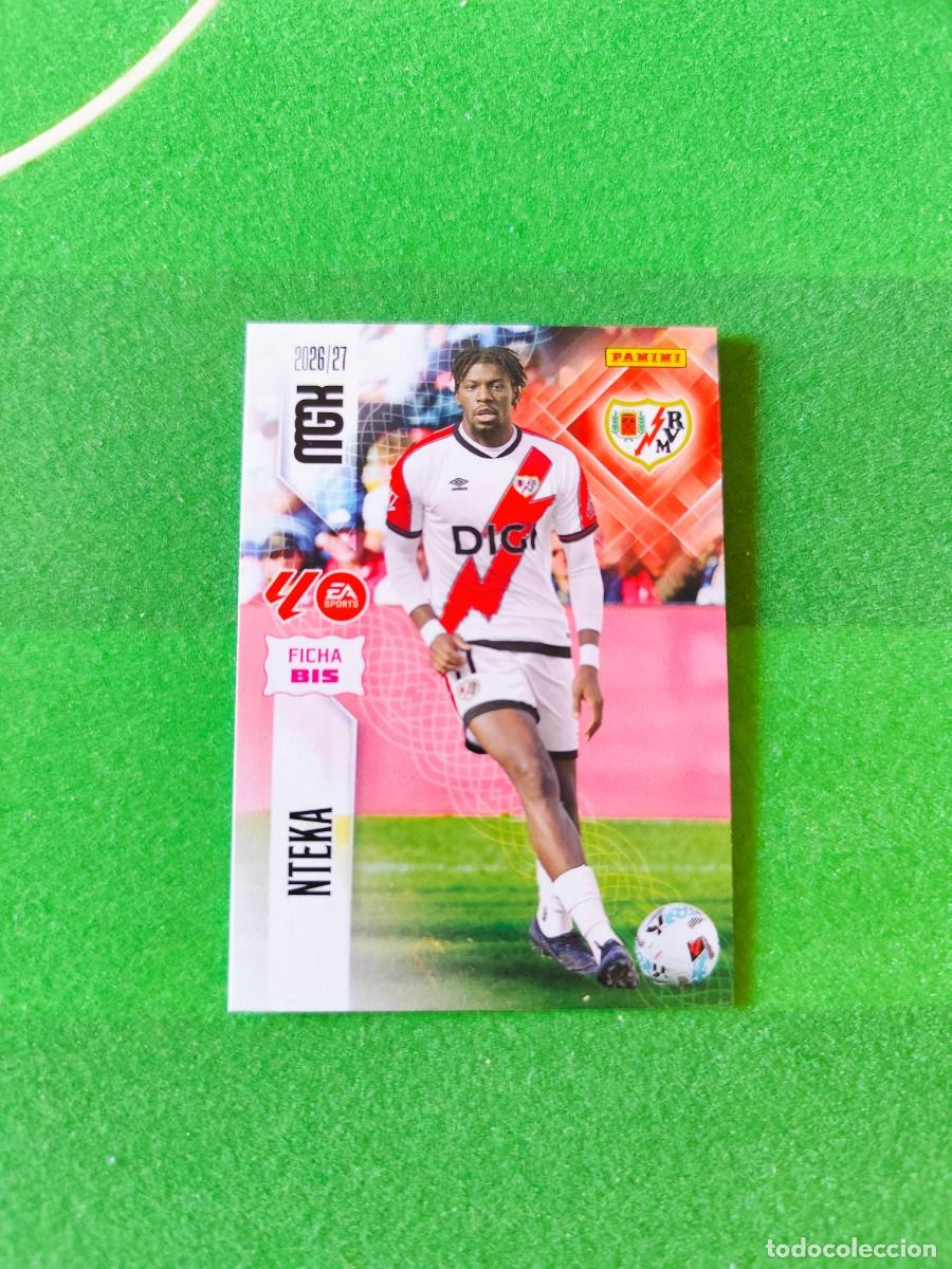 Cromos de f&uacute;tbol: 297 Bis Nteka Rayo Vallecano 2&ordf; Edici&oacute;n Megacracks 2026/27 MGK 26/27