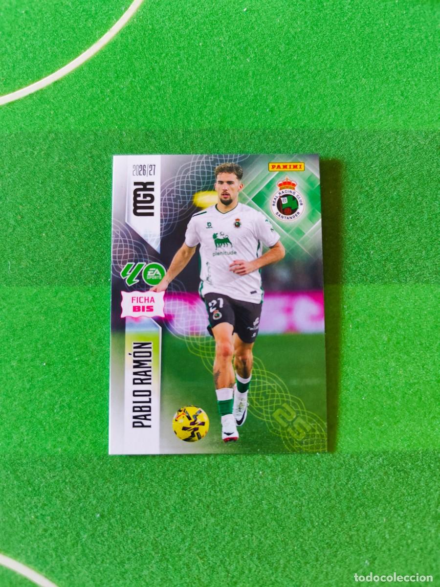 Cromos de f&uacute;tbol: 275 Bis Pablo Ram&oacute;n Racing de Santander 2&ordf; Edici&oacute;n Megacracks 2026/27 MGK 26/27