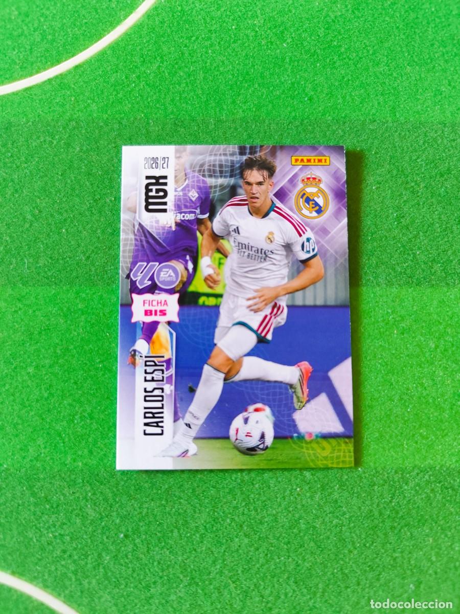 Cromos de f&uacute;tbol: 233 Bis Carlos Esp&iacute; Real Madrid 2&ordf; Edici&oacute;n Megacracks 2026/27 MGK 26/27