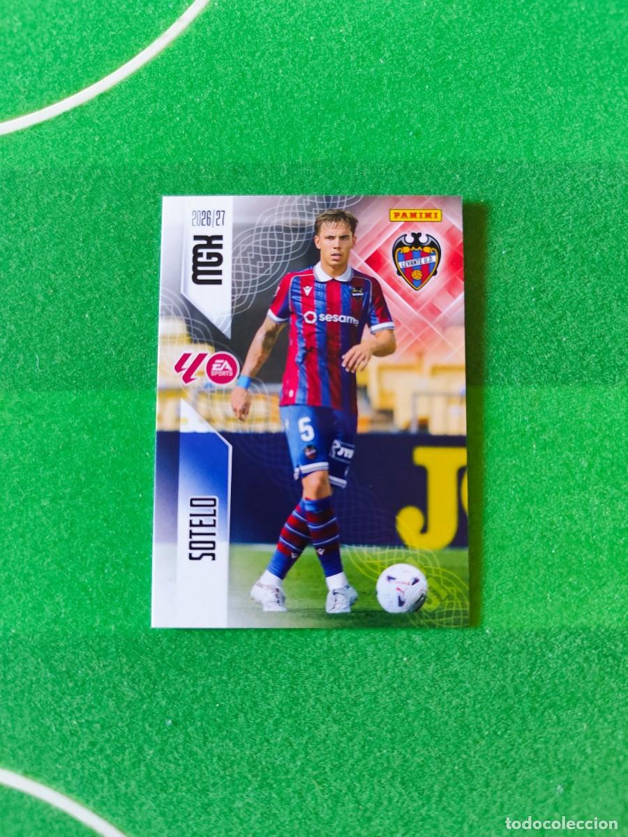Cromos de f&uacute;tbol: 209 Sotelo Levante 2&ordf; Edici&oacute;n Megacracks 2026/27 MGK 26/27