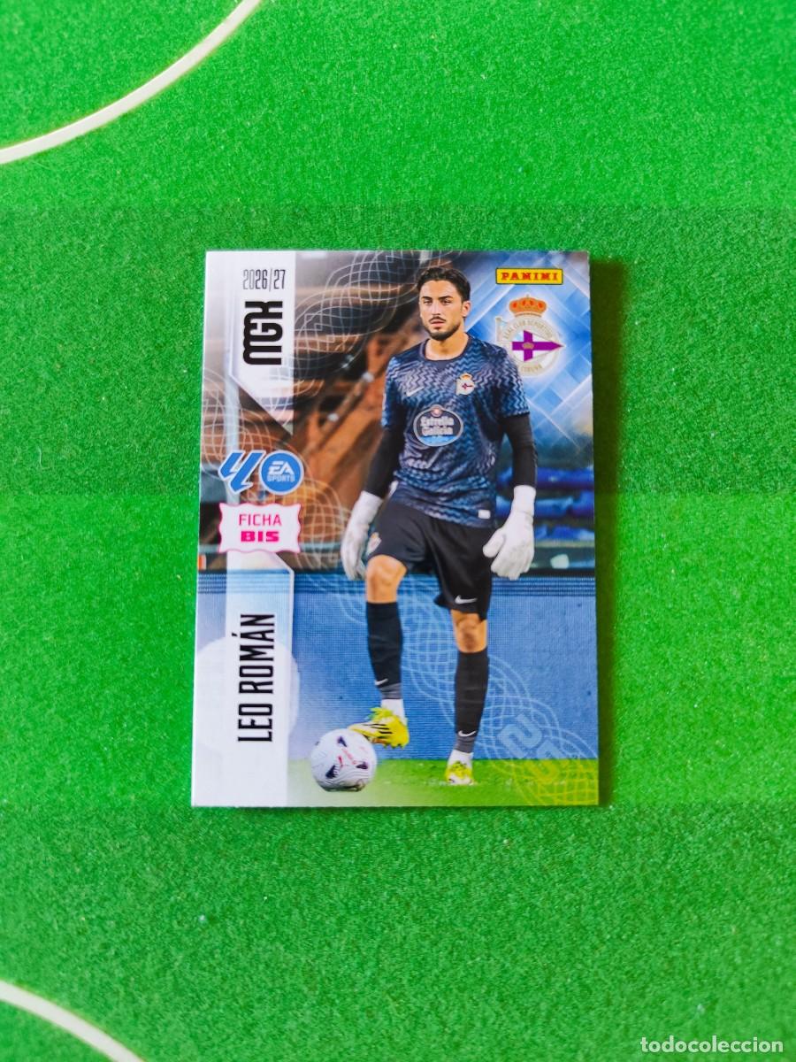 Cromos de f&uacute;tbol: 129 Bis Leo Rom&aacute;n Deportivo la Coru&ntilde;a 2&ordf; Edici&oacute;n Megacracks 2026/27 MGK 26/27