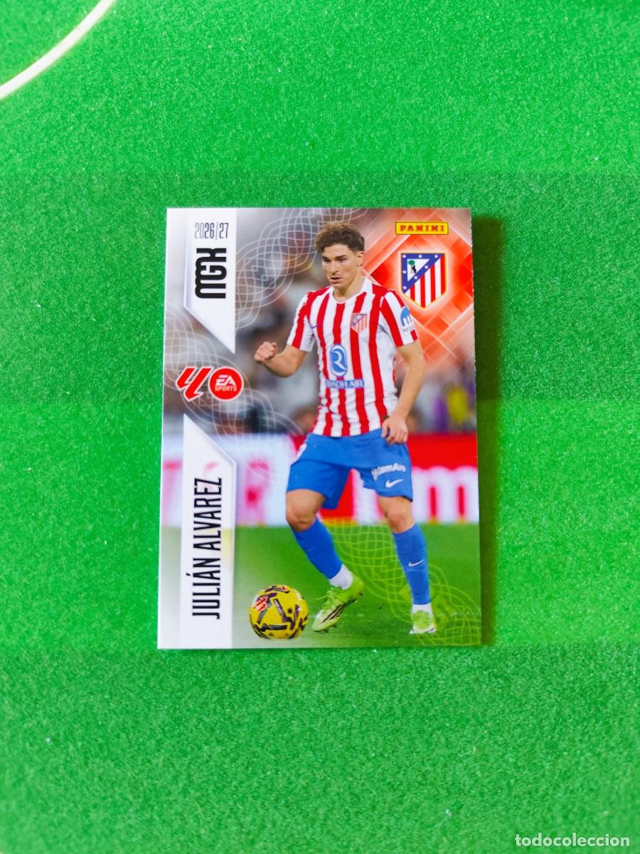 Cromos de f&uacute;tbol: 71 Juli&aacute;n &Aacute;lvarez Atl&eacute;tico de Madrid 2&ordf; Edici&oacute;n Megacracks 2026/27 MGK 26/27
