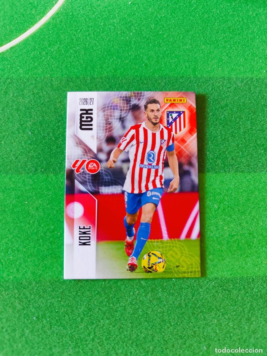 Cromos de f&uacute;tbol: 64 Koke Atl&eacute;tico de Madrid 2&ordf; Edici&oacute;n Megacracks 2026/27 MGK 26/27