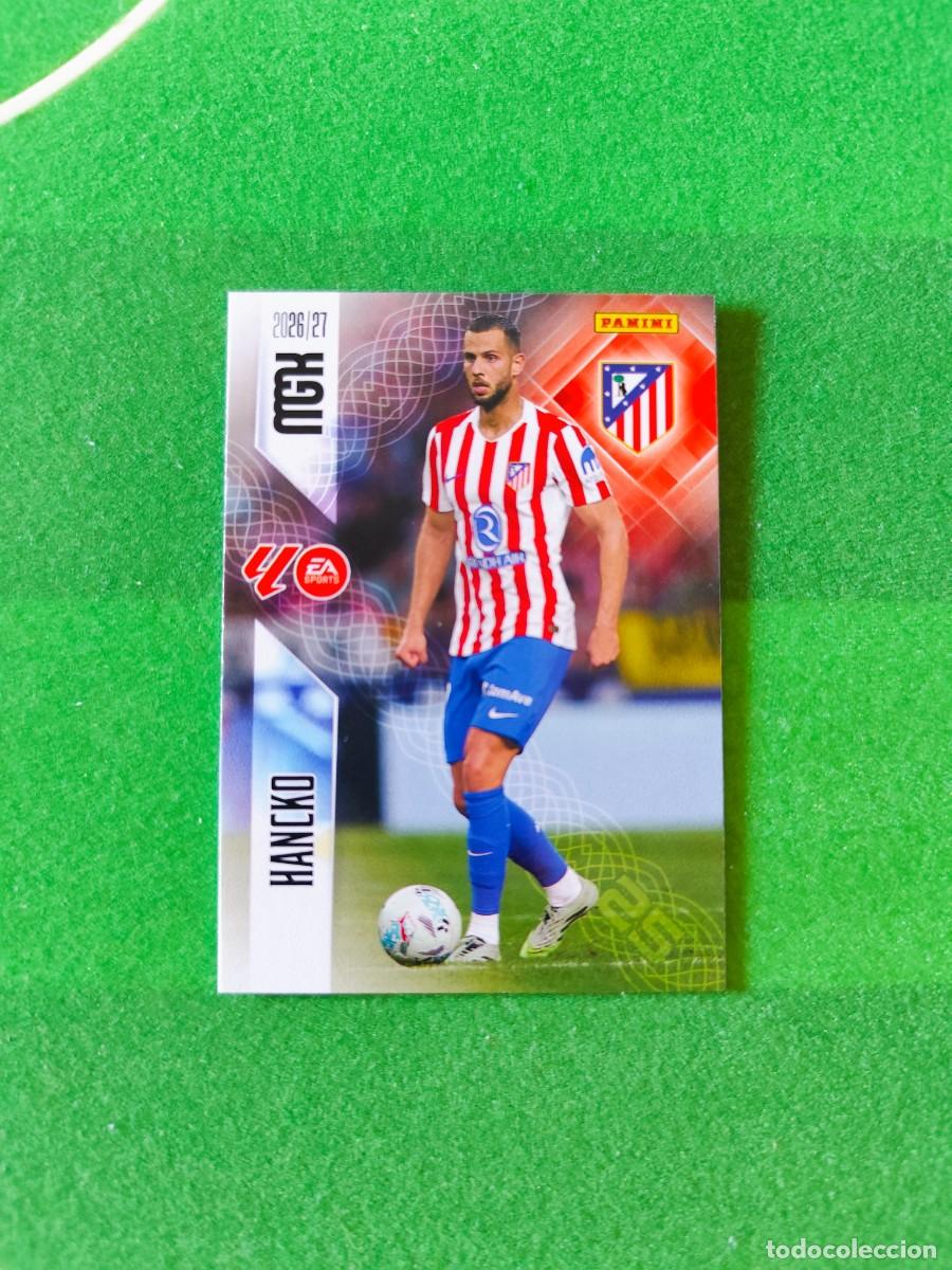Cromos de f&uacute;tbol: 62 Hancko Atl&eacute;tico de Madrid 2&ordf; Edici&oacute;n Megacracks 2026/27 MGK 26/27