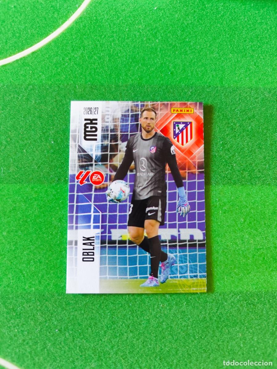 Cromos de f&uacute;tbol: 56 Oblak Atl&eacute;tico de Madrid 2&ordf; Edici&oacute;n Megacracks 2026/27 MGK 26/27