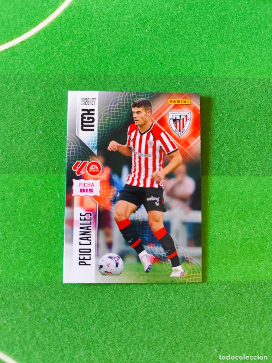 Cromos de f&uacute;tbol: 47 Bis Peio Canales Athletic Club 2&ordf; Edici&oacute;n Megacracks 2026/27 MGK 26/27
