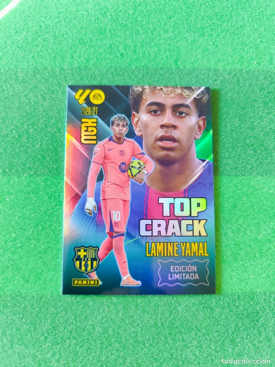Cromos de f&uacute;tbol: Lamine Yamal Top Crack Edici&oacute;n limitada Megacracks 2026/27 MGK 26/27