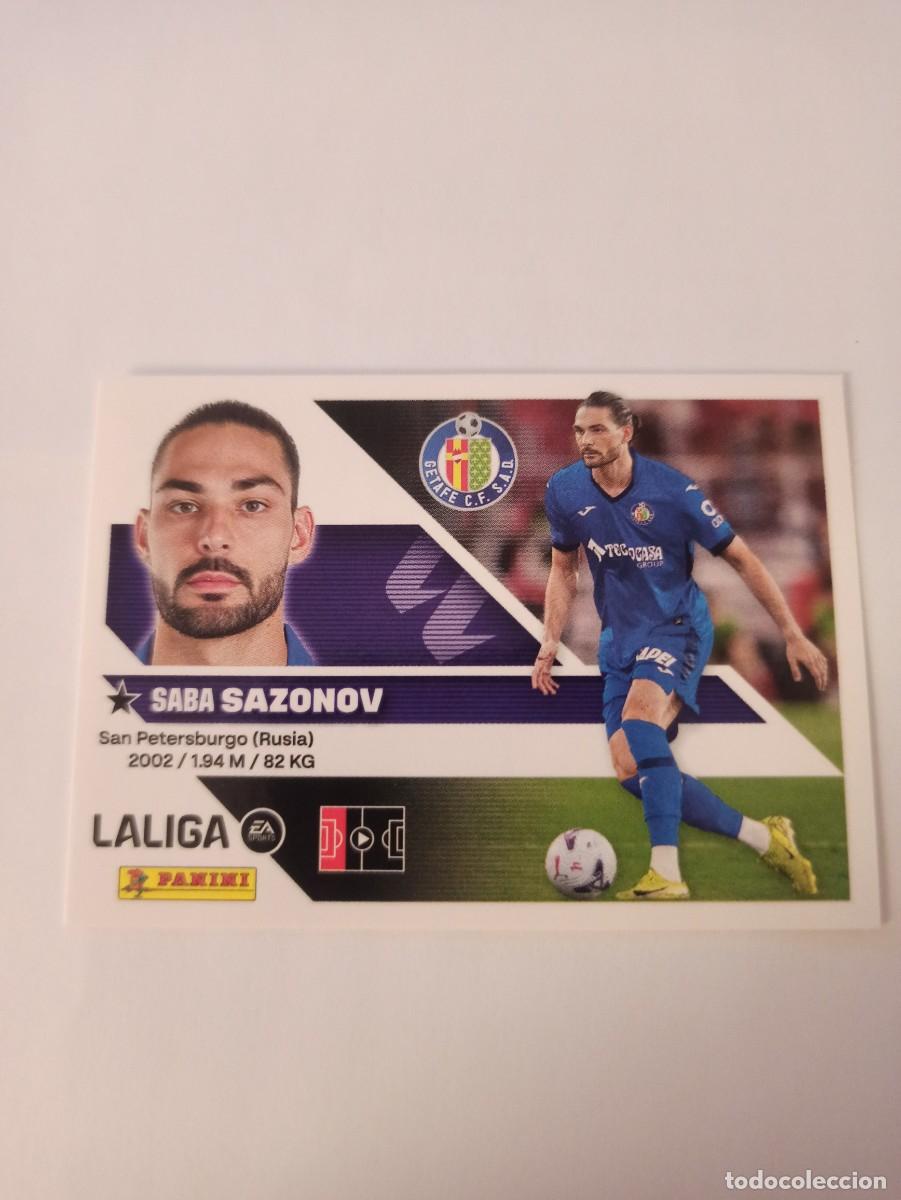 Cromos de f&uacute;tbol: Sazonov 31 - Getafe - FICHAJE - 3 &ordf; TERCERA EDICI&Oacute;N - LIGA ESTE 2026 2027 - 26 27 - PANINI