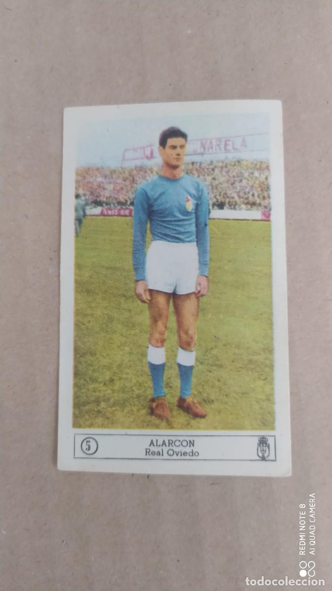 Cromos de f&uacute;tbol: OVIEDO 5 ALARCON FERCA 1959 1960 - 59 60 NUNCA PEGADO -C7