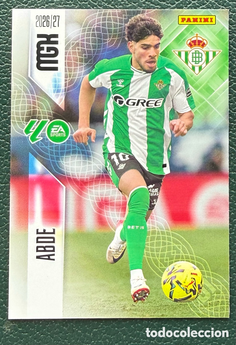 Fu&szlig;ball-Sticker: 108 ABDE REAL BETIS FICHAS ALBUM MEGACRACKS 2026 2027 MGK 26 27
