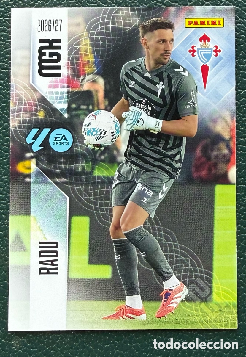 Fu&szlig;ball-Sticker: 110 RADU CELTA DE VIGO FICHAS ALBUM MEGACRACKS 2026 2027 MGK 26 27
