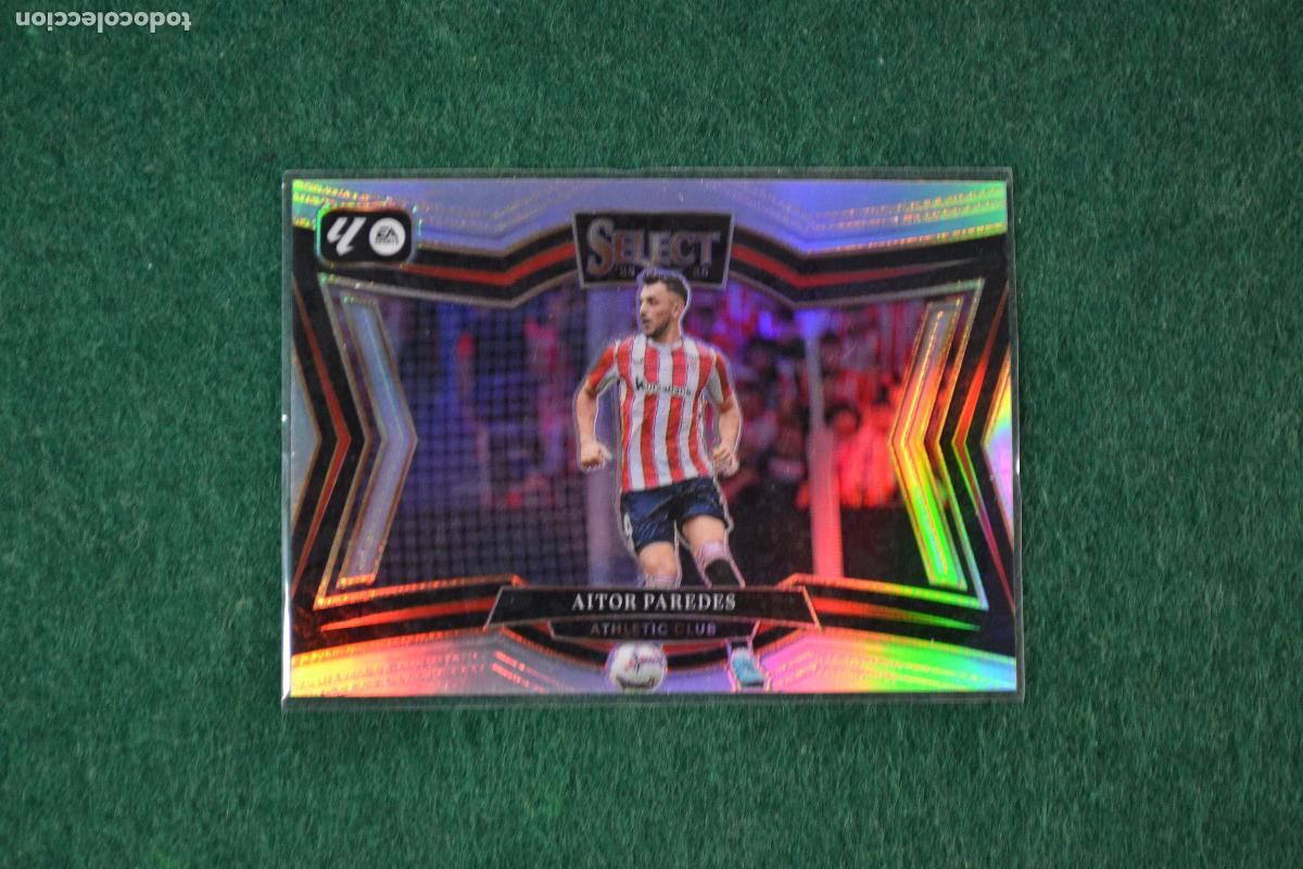 Cromos de f&uacute;tbol: PANINI SELECT LA LIGA 2024-25 - 203 AITOR PAREDES (ATHLETIC DE BILBAO) PARALELA SILVER