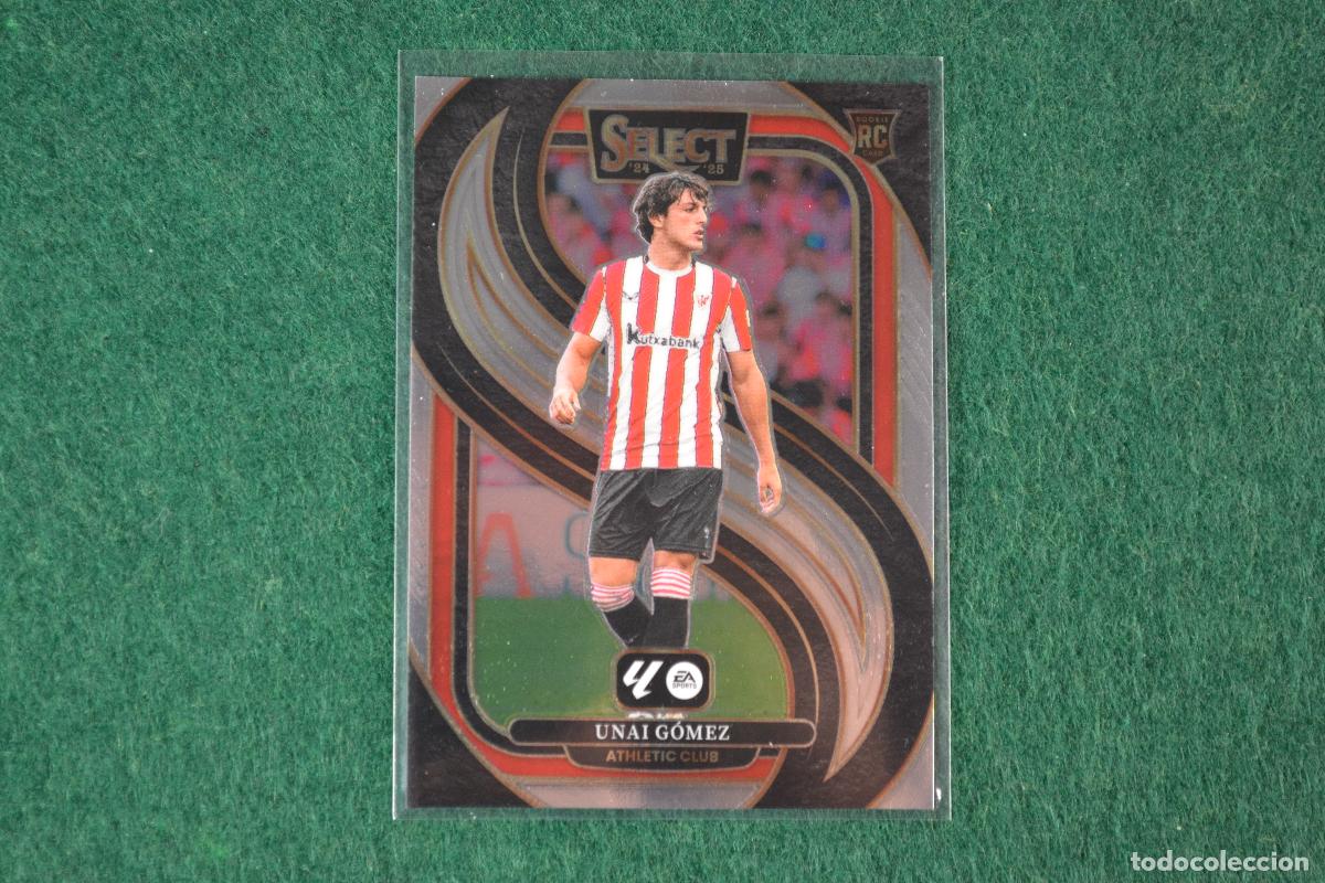 Cromos de f&uacute;tbol: PANINI SELECT LA LIGA 2024-25 - 170 UNAI GOMEZ (ATHLETIC DE BILBAO)