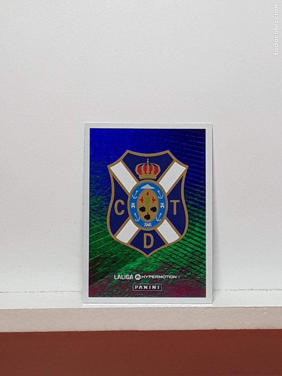 Cromos de f&uacute;tbol: LALIGA HYPERMOTION 2024 2025 24 25 ALBUM PANINI LIGA N 382 TENERIFE ESCUDO LOGO