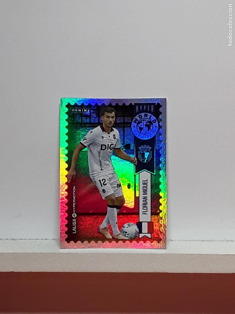 Cromos de f&uacute;tbol: LALIGA HYPERMOTION 2025 2026 25 26 ALBUM PANINI LIGA N 444 BURGOS WORLD SERIE FLORIAN MIGUEL