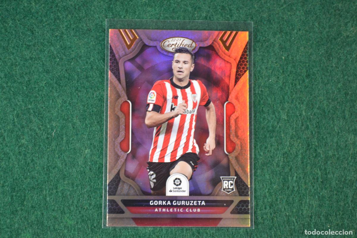Cromos de f&uacute;tbol: PANINI CHRONICLES LA LIGA 2022-23 - 126 GORKA GURUZETA (ATHLETIC DE BILBAO) SERIE CERTIFIED