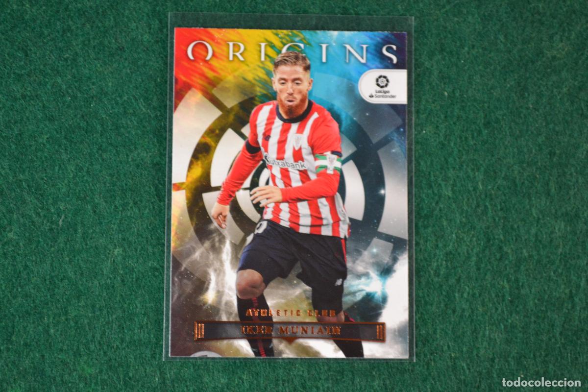 Cromos de f&uacute;tbol: PANINI CHRONICLES LA LIGA 2022-23 - 76 IKER MUNIAIN (ATHLETIC DE BILBAO) SERIE ORIGINS