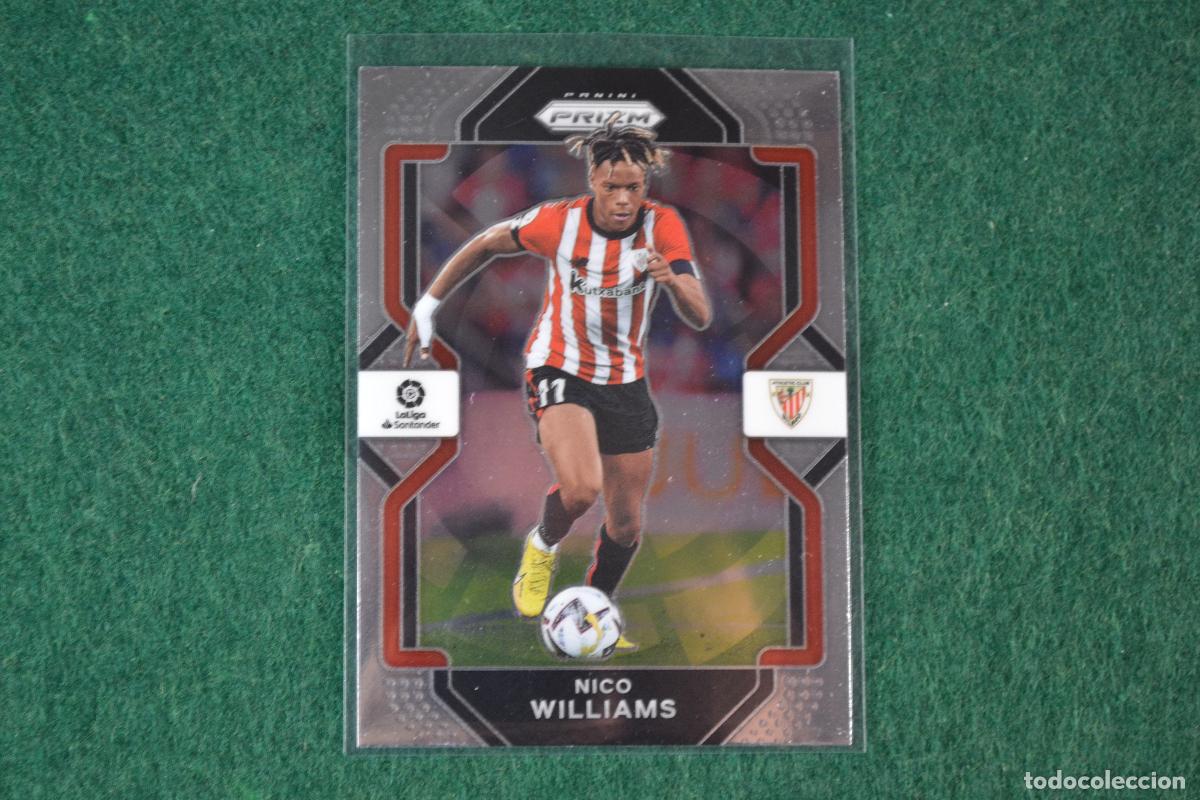Cromos de f&uacute;tbol: PANINI CHRONICLES LA LIGA 2022-23 - 209 NICO WILLIAMS (ATHLETIC DE BILBAO) SERIE PRIZM