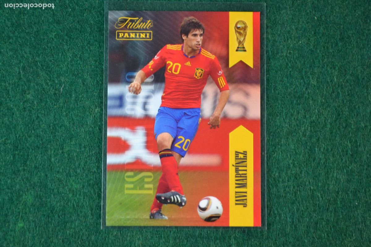 Cromos de f&uacute;tbol: PANINI TRIBUTO SELECCION ESPA&Ntilde;OLA 2010-2026 - 20 JAVI MARTINEZ (ATHLETIC DE BILBAO)