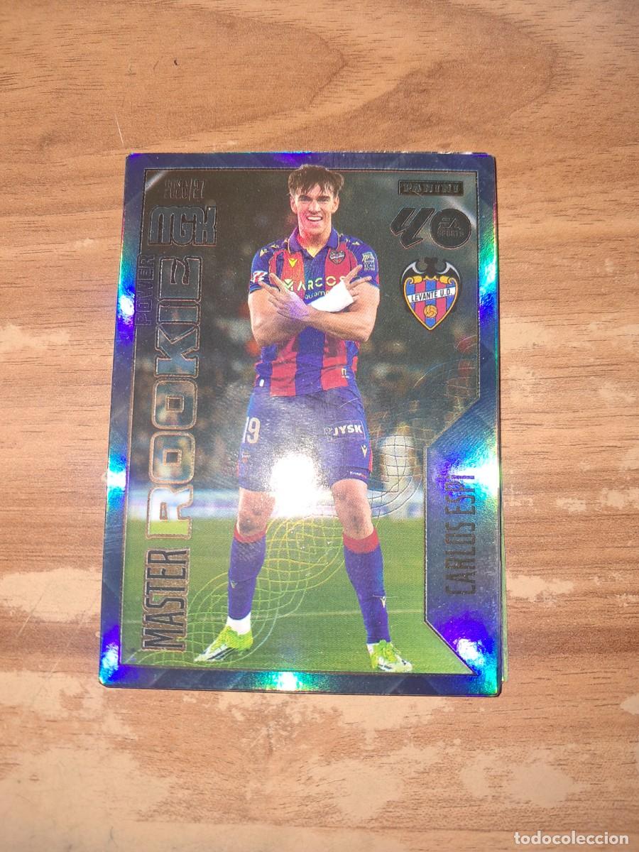 Cromos de Futebol: CARD MEGACRACKS TEMPORADA 26/27: MASTER ROOKIE POWER CARLOS ESPI, N&deg; 408P