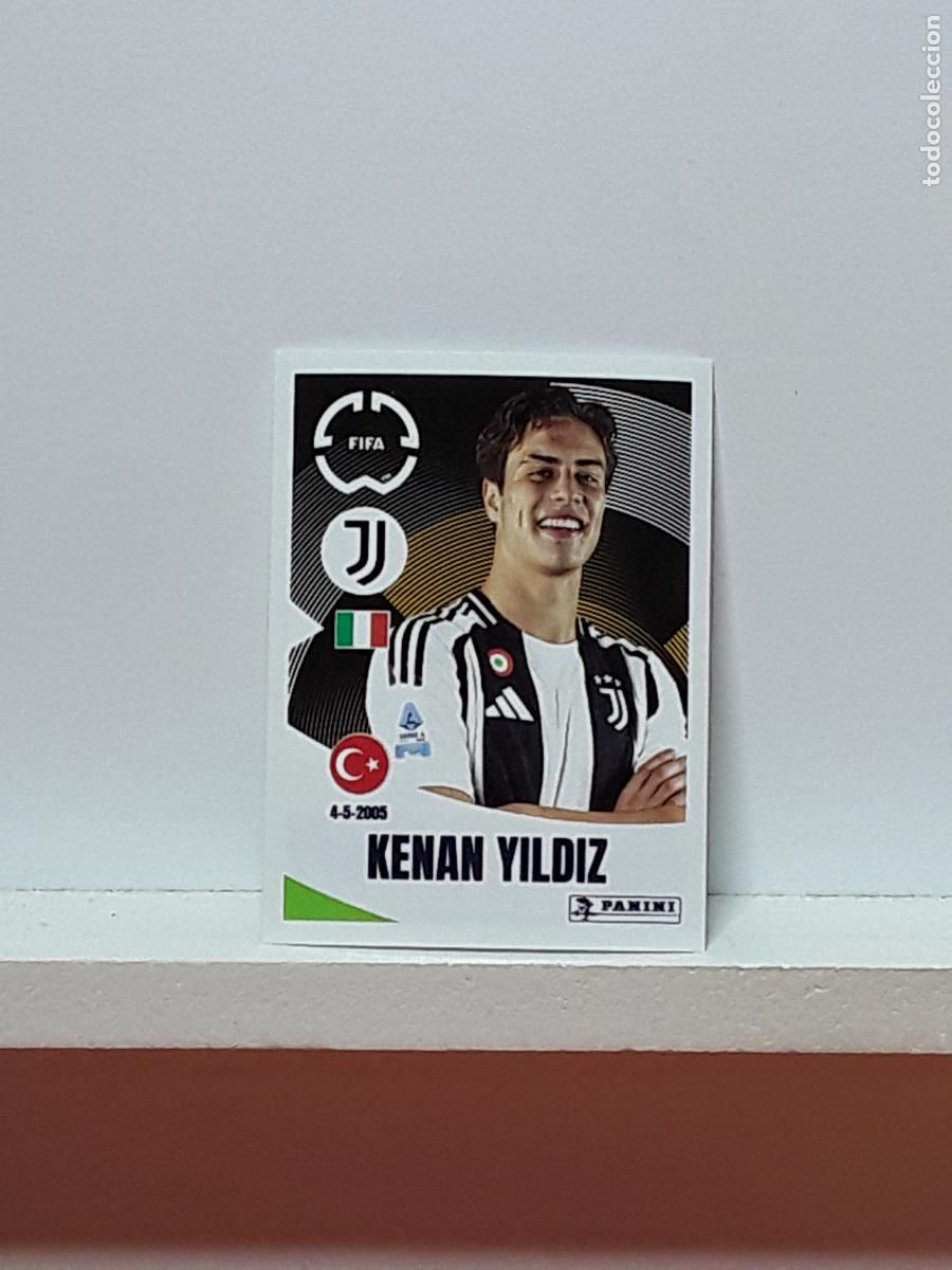Cromos de f&uacute;tbol: MUNDIALITO MUNDIAL CLUB 2025 WORLD CUP 25 ALBUM PANINI N 476 JUVENTUS KENAN YILDIZ
