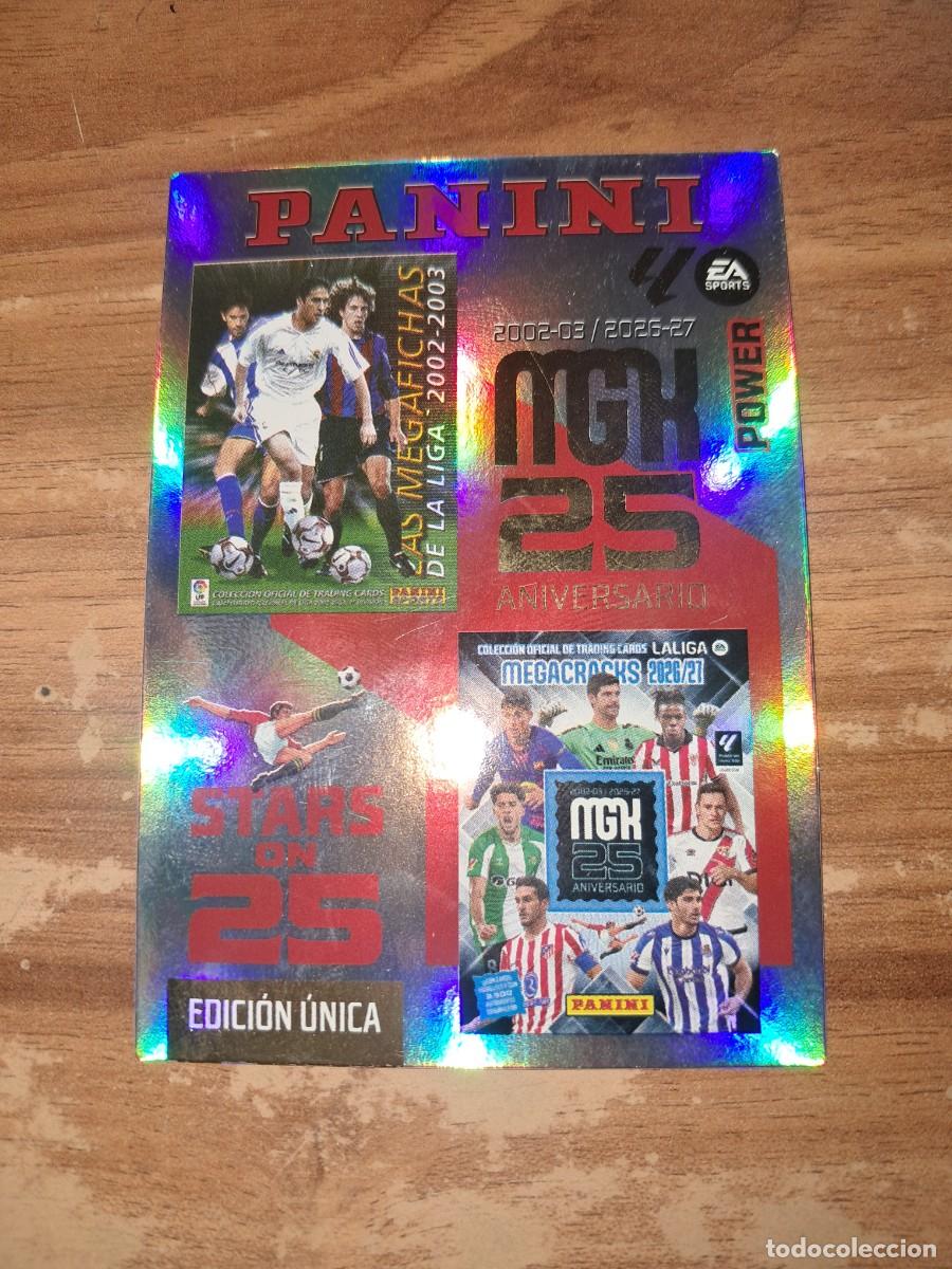 Cromos de f&uacute;tbol: CARD MEGACRACKS TEMPORADA 26/27: MGK 25 ANIVERSARIO STARS ON 25 EDICI&Oacute;N &Uacute;NICA POWER, N&deg; 424P