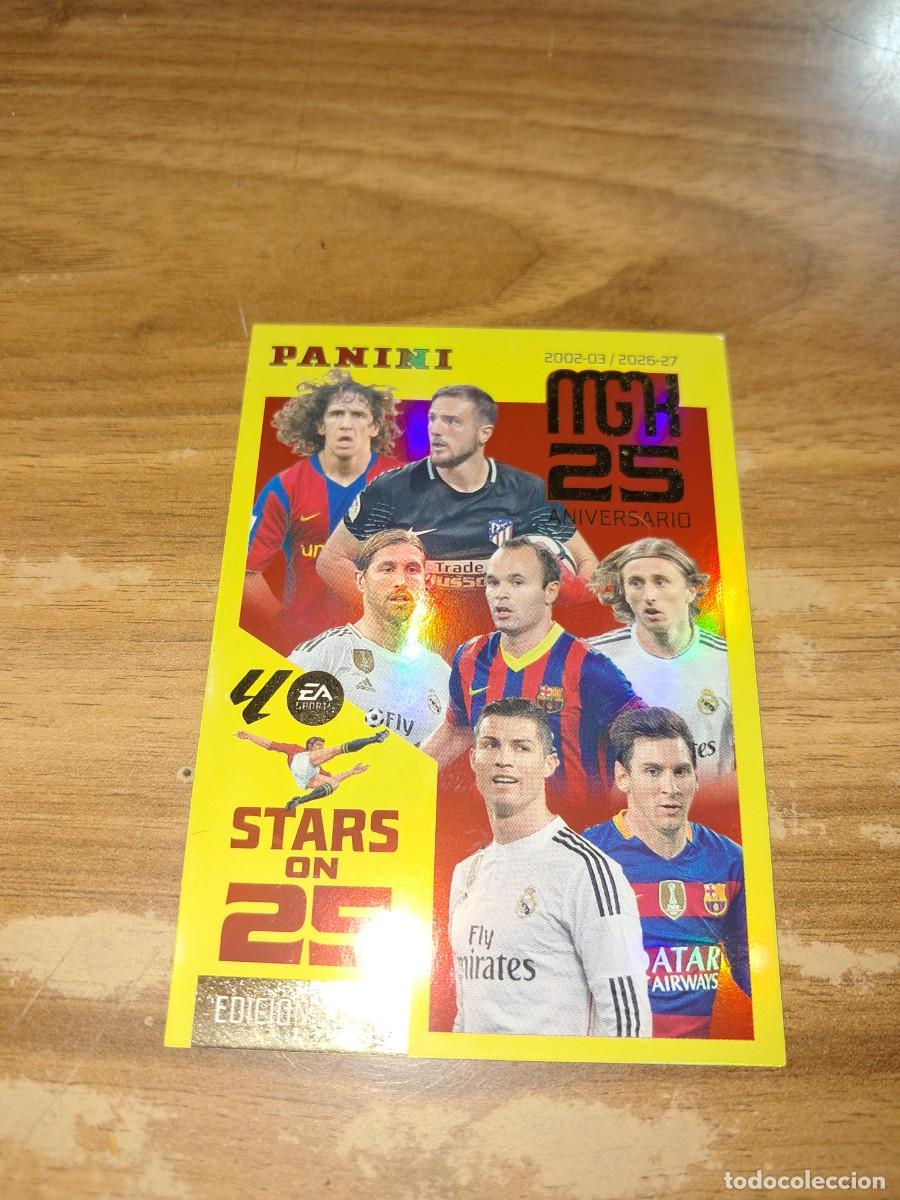 Cromos de f&uacute;tbol: CARD MEGACRACKS TEMPORADA 26/27: MGK 25 ANIVERSARIO STARS ON 25 EDICI&Oacute;N &Uacute;NICA POWER, N&deg; 425P