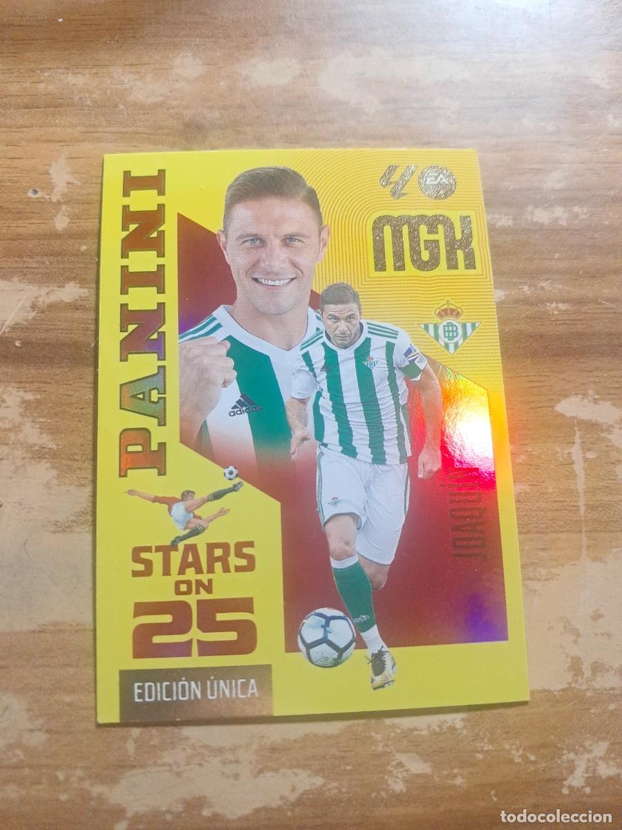 Cromos de f&uacute;tbol: CARD MEGACRACKS TEMPORADA 26/27: PANINI STARS ON 25 EDICI&Oacute;N &Uacute;NICA JOAQUIN, N&deg; 431