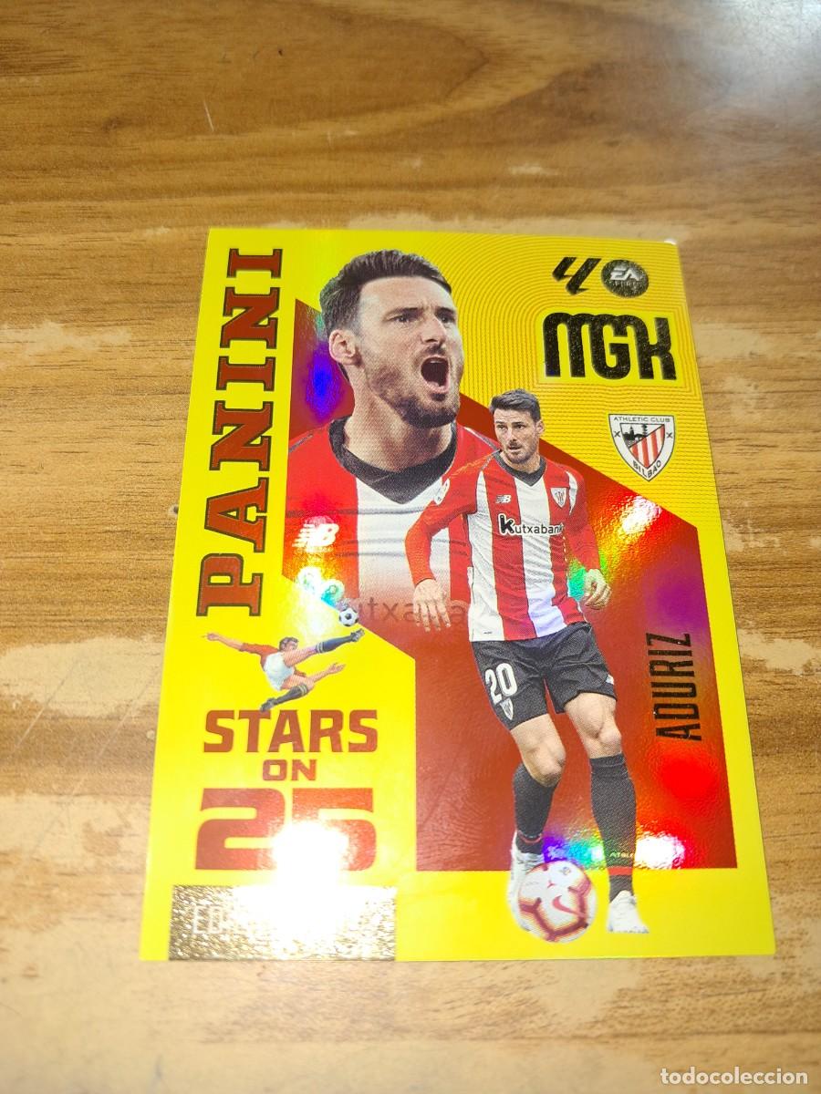 Cromos de f&uacute;tbol: CARD MEGACRACKS TEMPORADA 26/27: PANINI STARS ON 25 EDICI&Oacute;N &Uacute;NICA ADURIZ, N&deg; 433